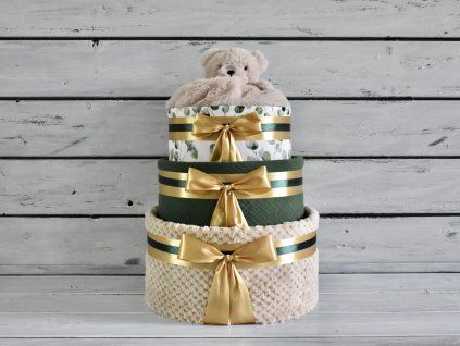 Třípatrový plenkový dort III.